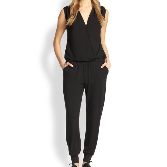 splendid black jumpsuit